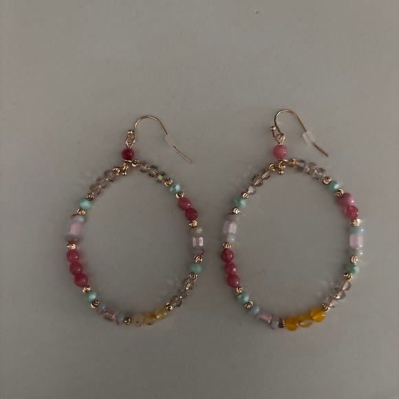 NWOT Beaded Earrings - Picture 1 of 2